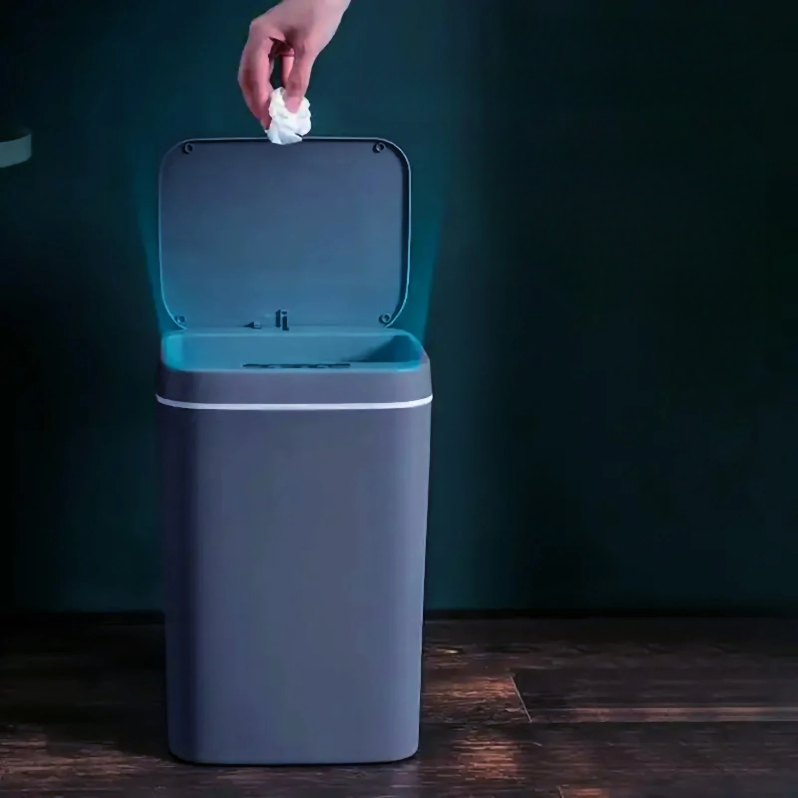 Infrared LED Trash Can