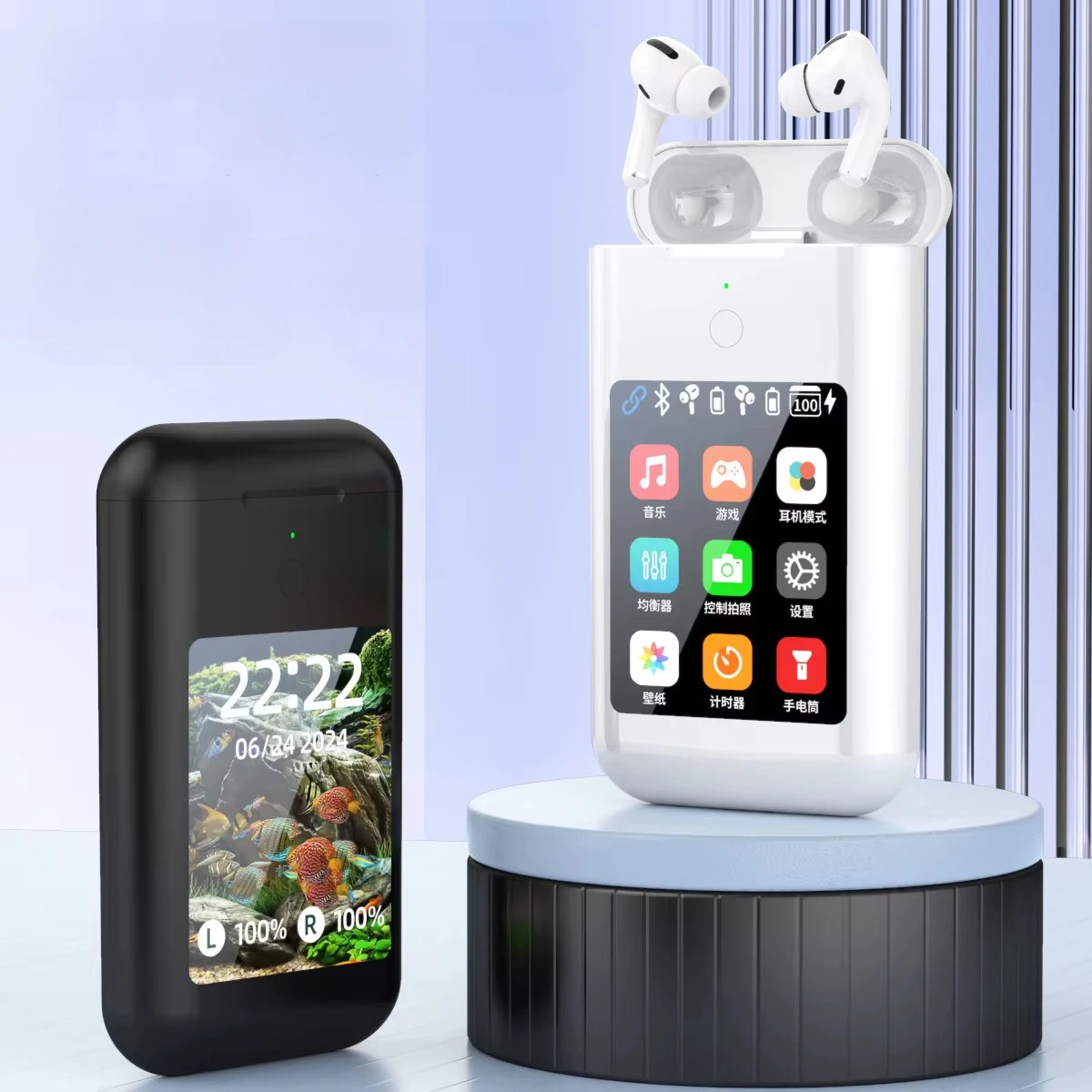 Touch Screen Wireless Earbuds