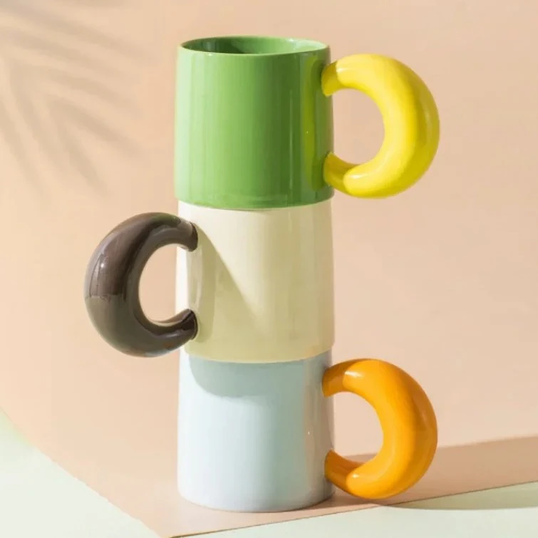Contrasting Ceramic Mug