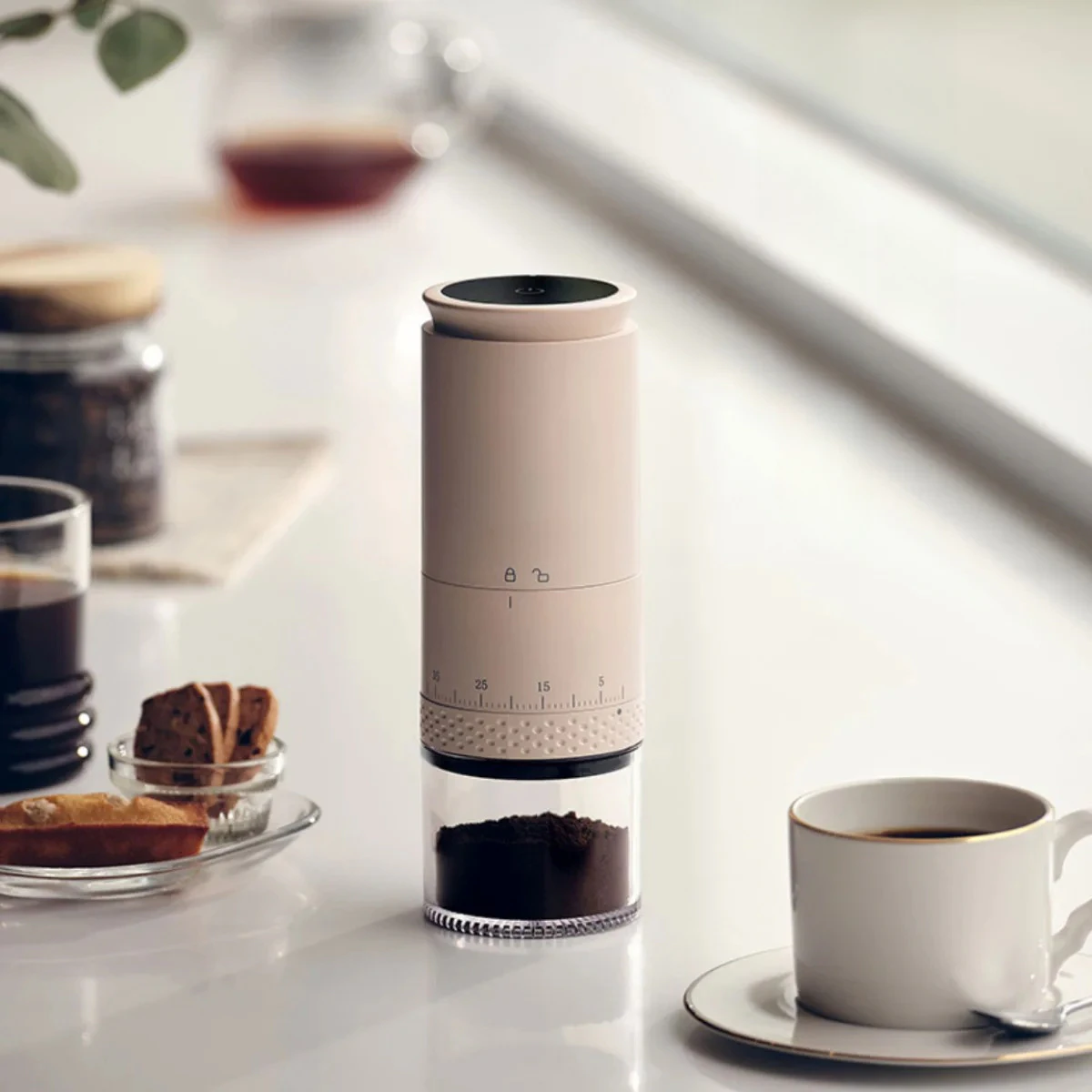 Electric Burr Coffee Grinder