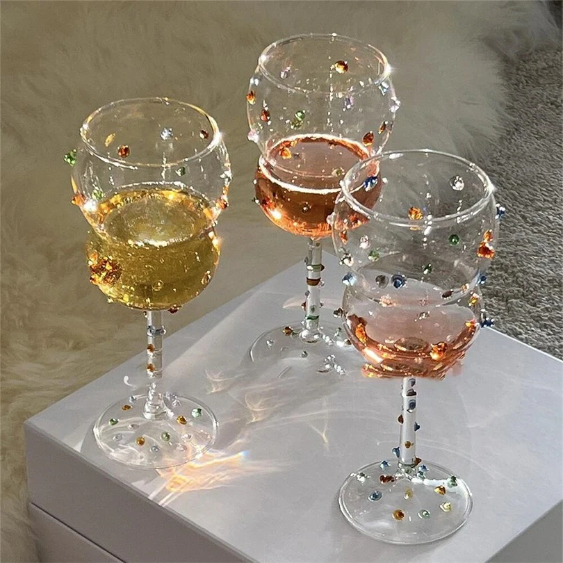 Colorful Gemstone Glassware