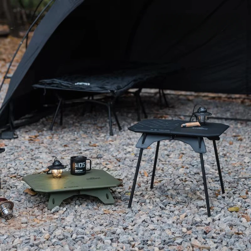 Dual-Purpose Camping Table