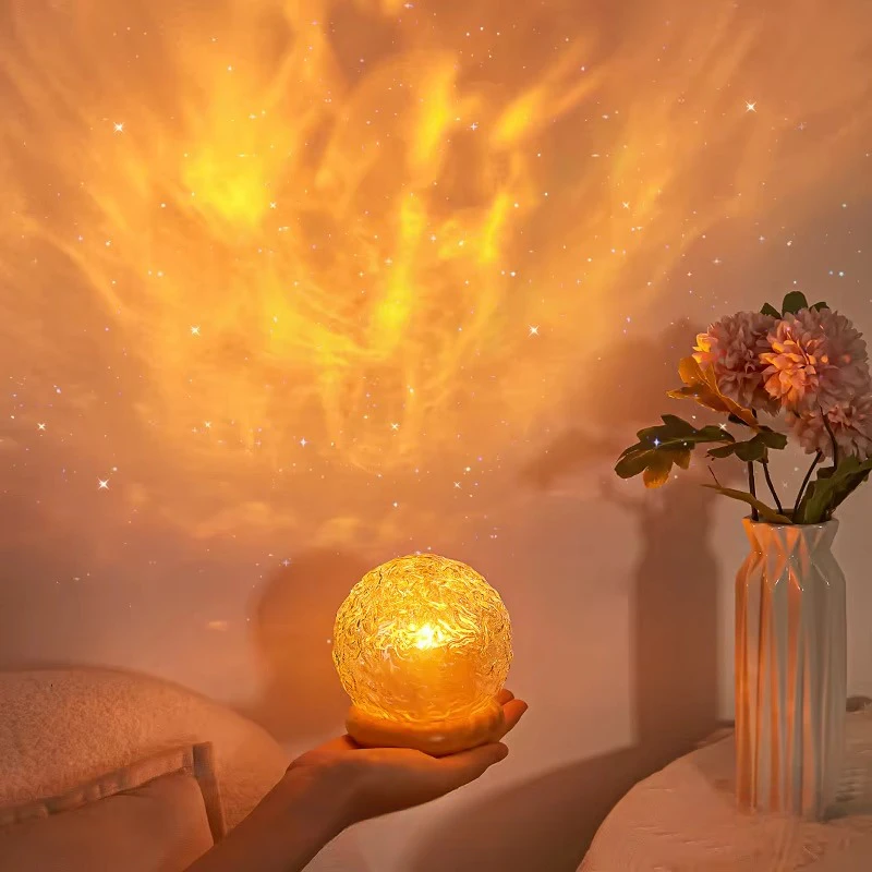 Water Ripple Globe Lamp