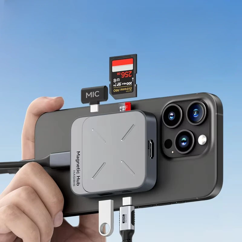 Magnetic USB C Hub
