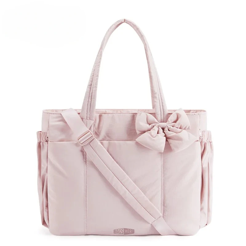 Quilted Laptop Tote Bag