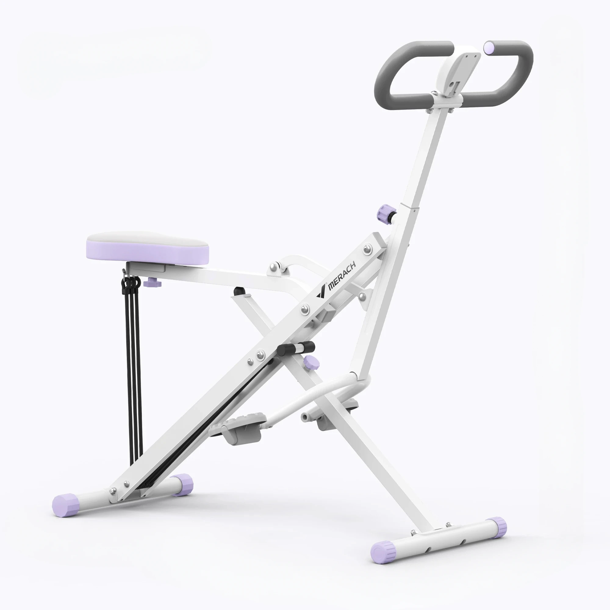 Foldable Squat Row Machine