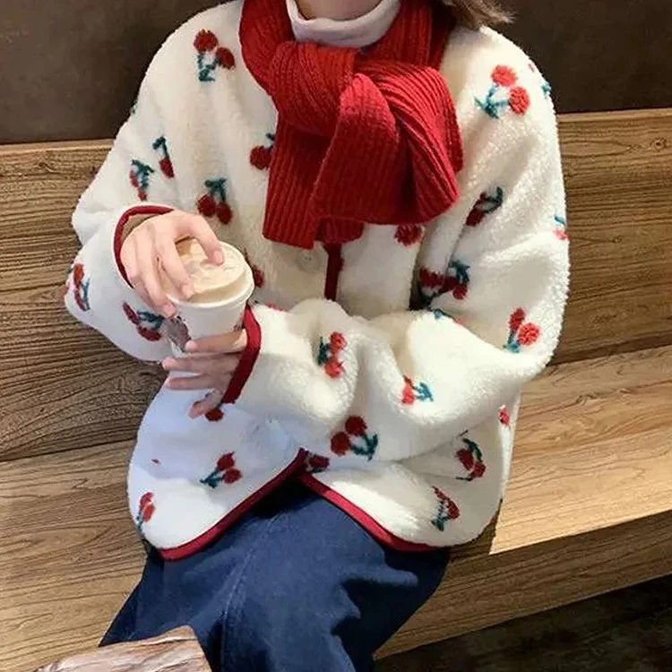 Cherry Shacket