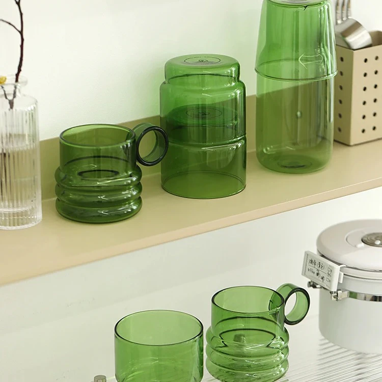 Green Glassware Collection