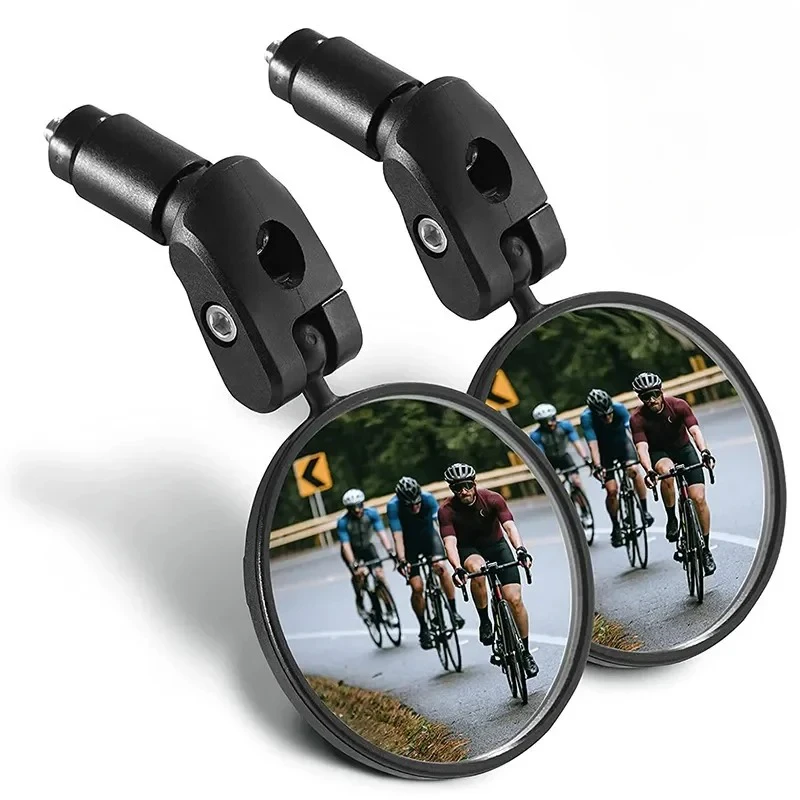 Wide-Angle Handlebar Mirror