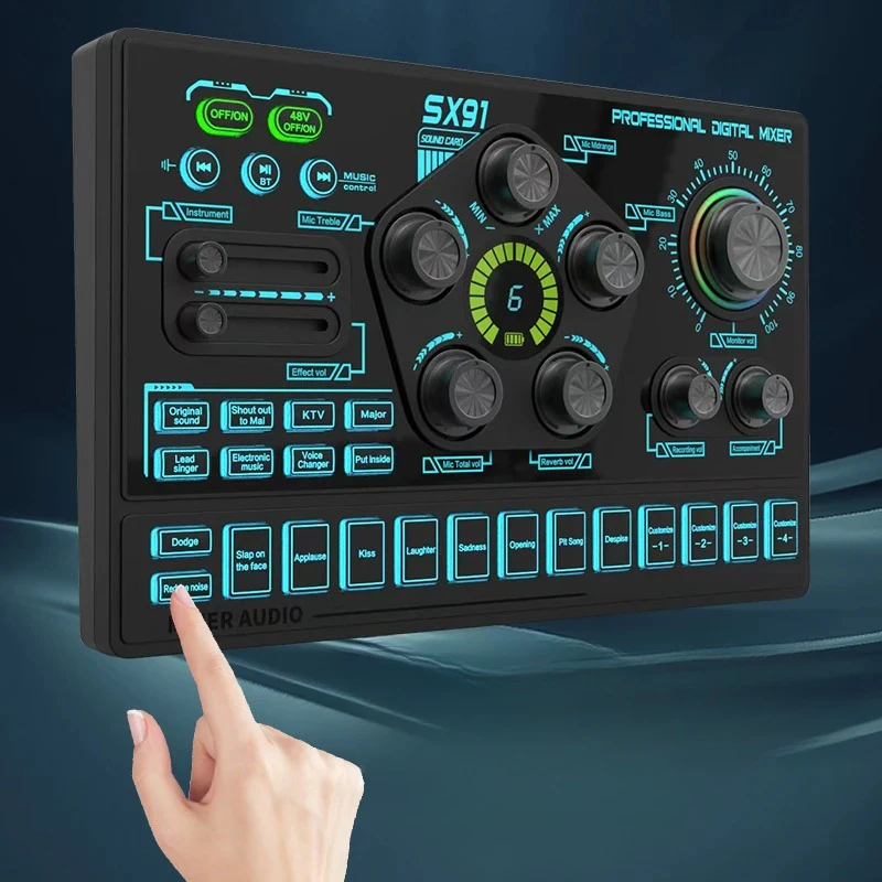 Professional Audio Mixer
