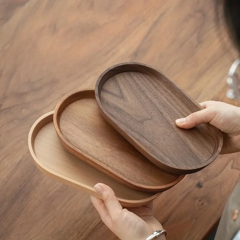 Oval Wooden Tray