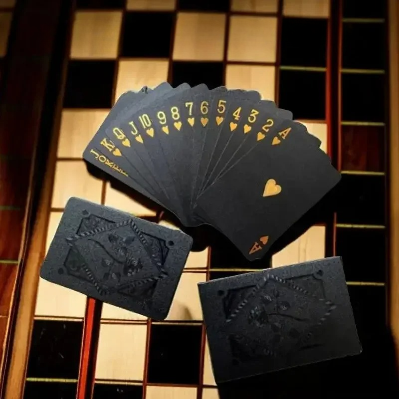 Black Gold Playing Cards