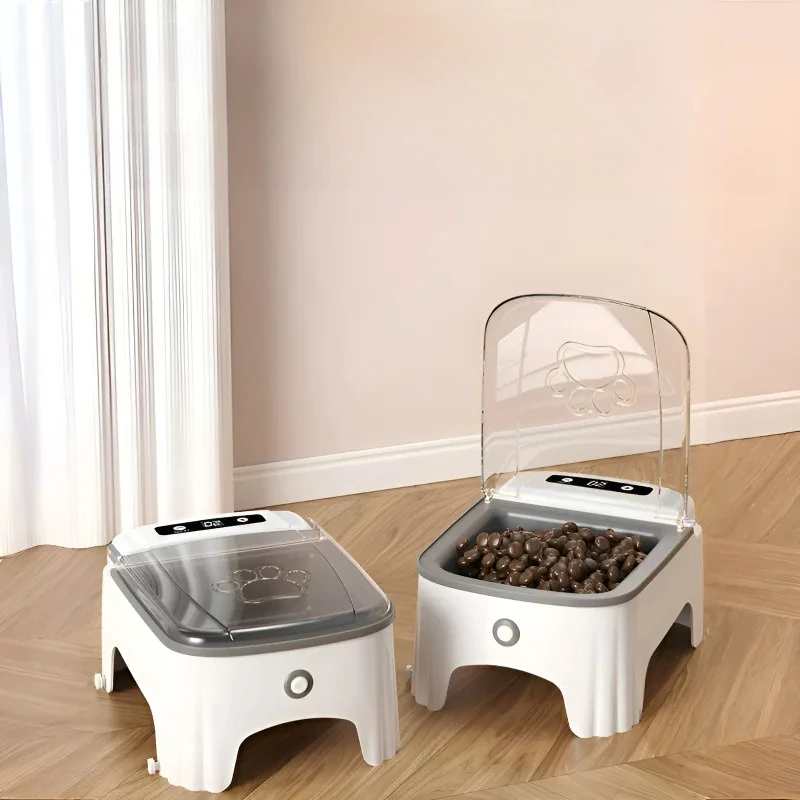Covered Automatic Pet Feeder