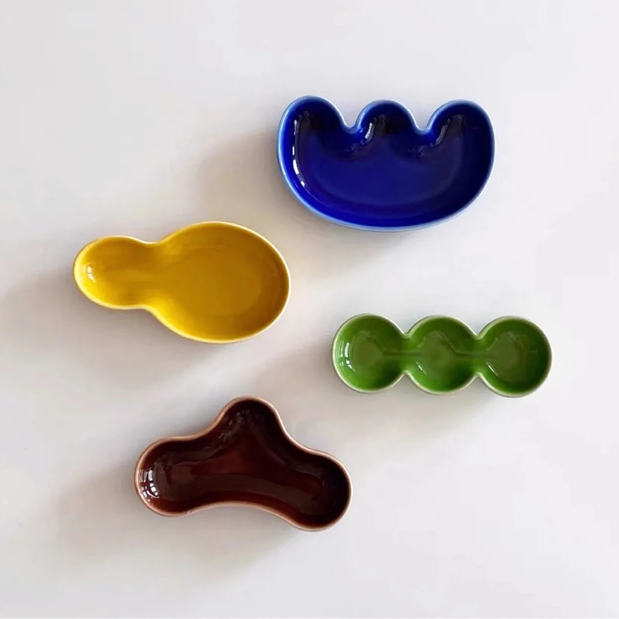 Irregular Ceramic Dipping Dish