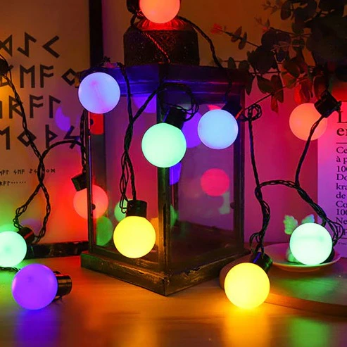 Solar Globe String Lights
