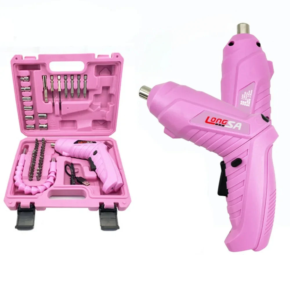 Pink Electric Screwdriver