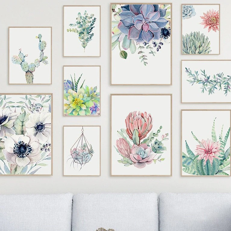 Succulent Wall Prints