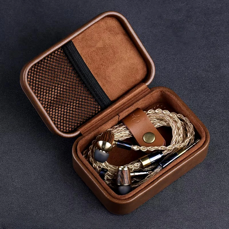 PU Leather Earphone Case
