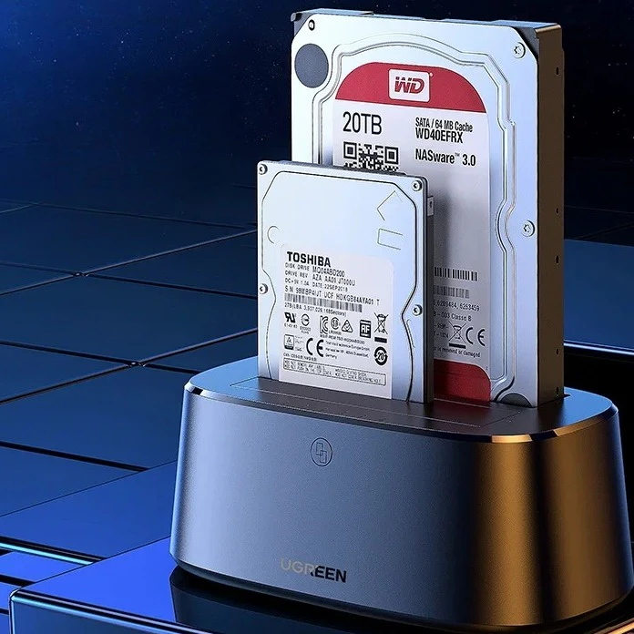 Dual-Bay HDD Dock
