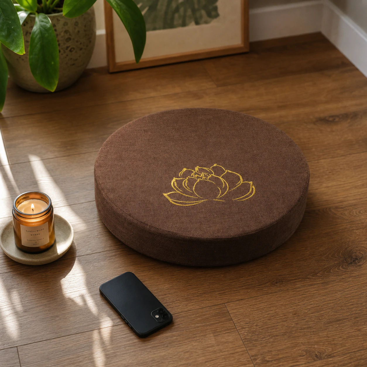 Lotus Meditation Cushion