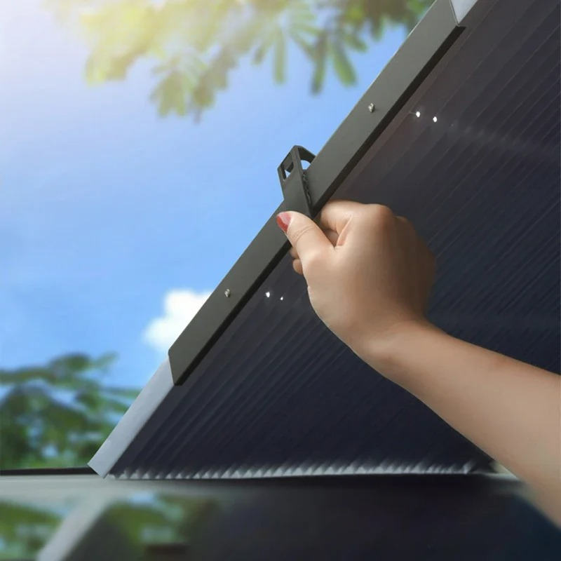 Retractable Car Sunshade