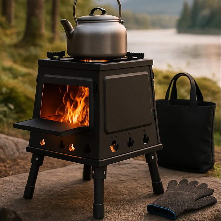 Travel BBQ Wood Stove