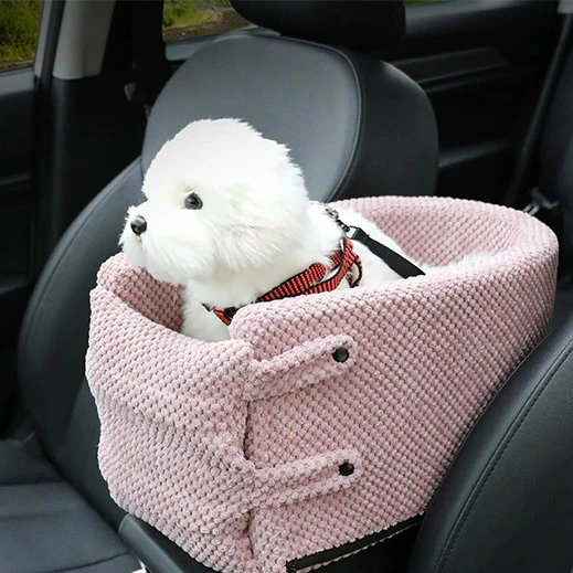 Linen Pet Car Seat