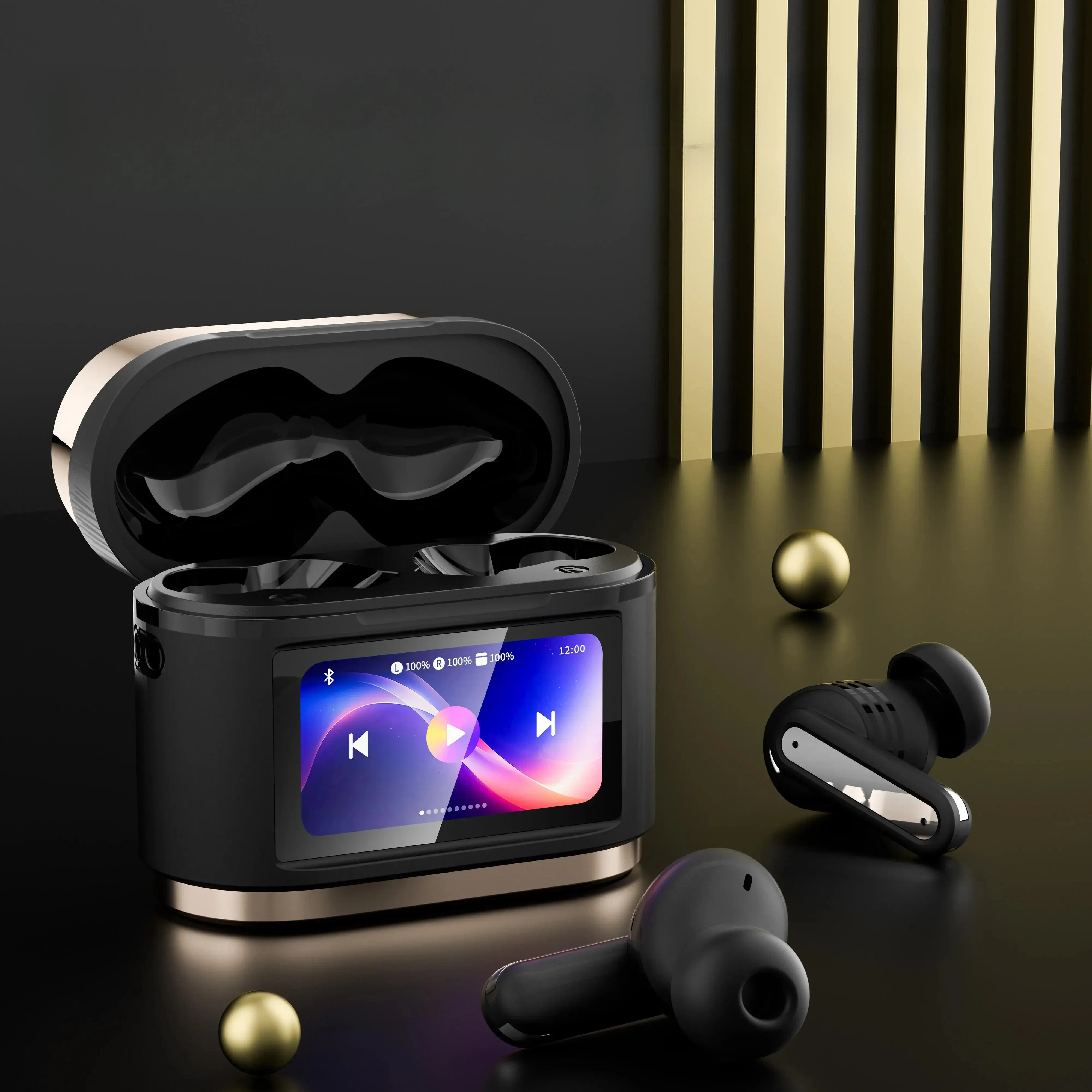 Digital Display Earbuds