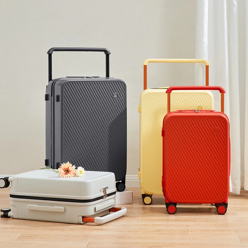 Wide Handle Suitcase