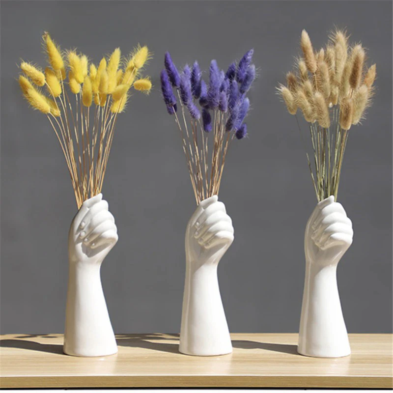 Ceramic Hand Vase