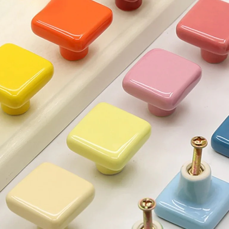 Colorful Ceramic Handles