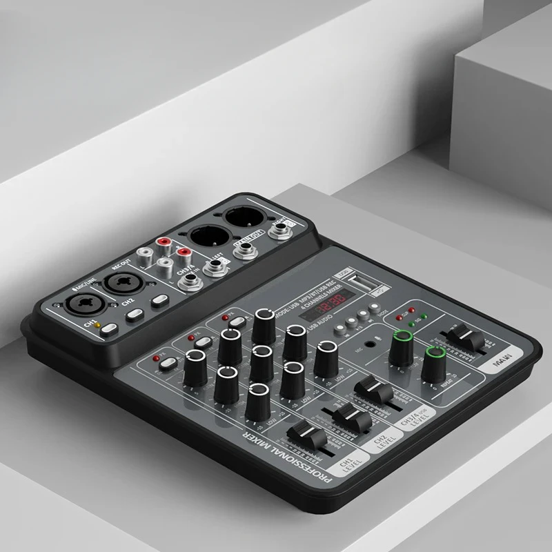 4 Channel Audio Mixer