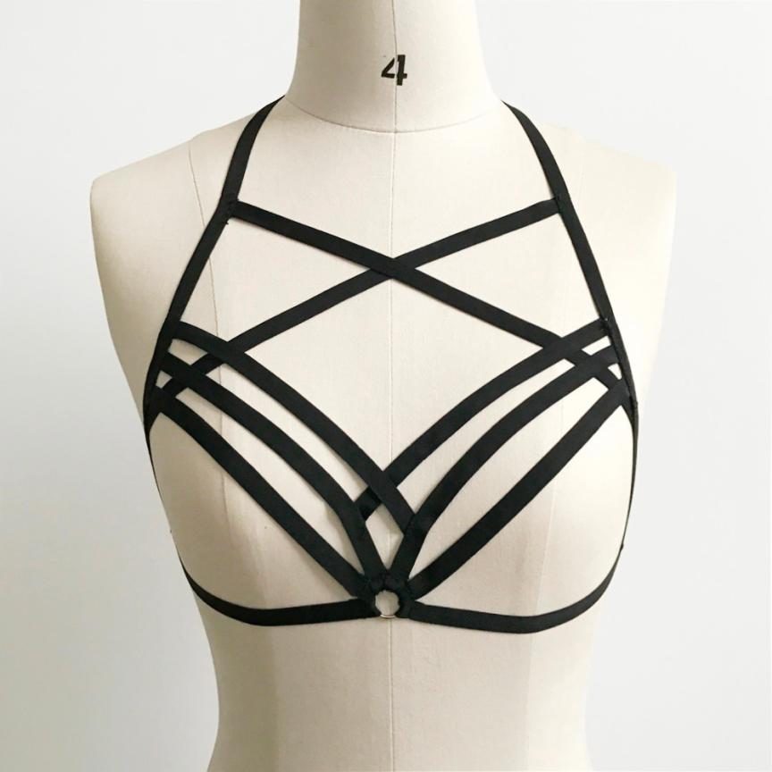 bandage strap bralette