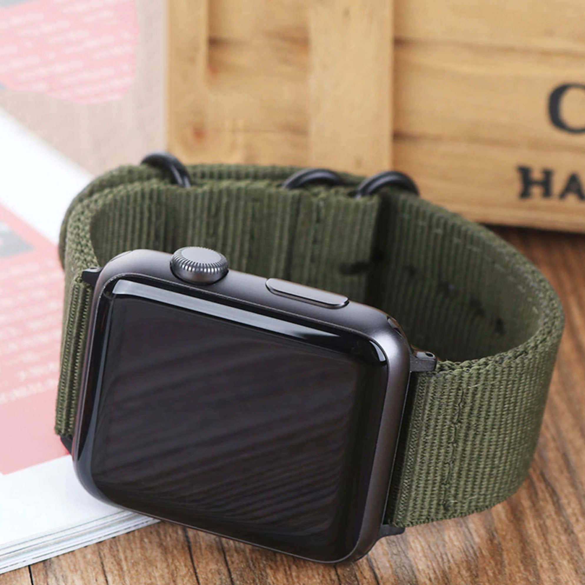 Apple Watch Nato Strap - $3.03 on AliExpress, via Thieve