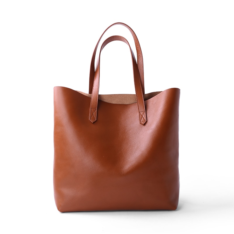 Genuine Leather Classic Tote