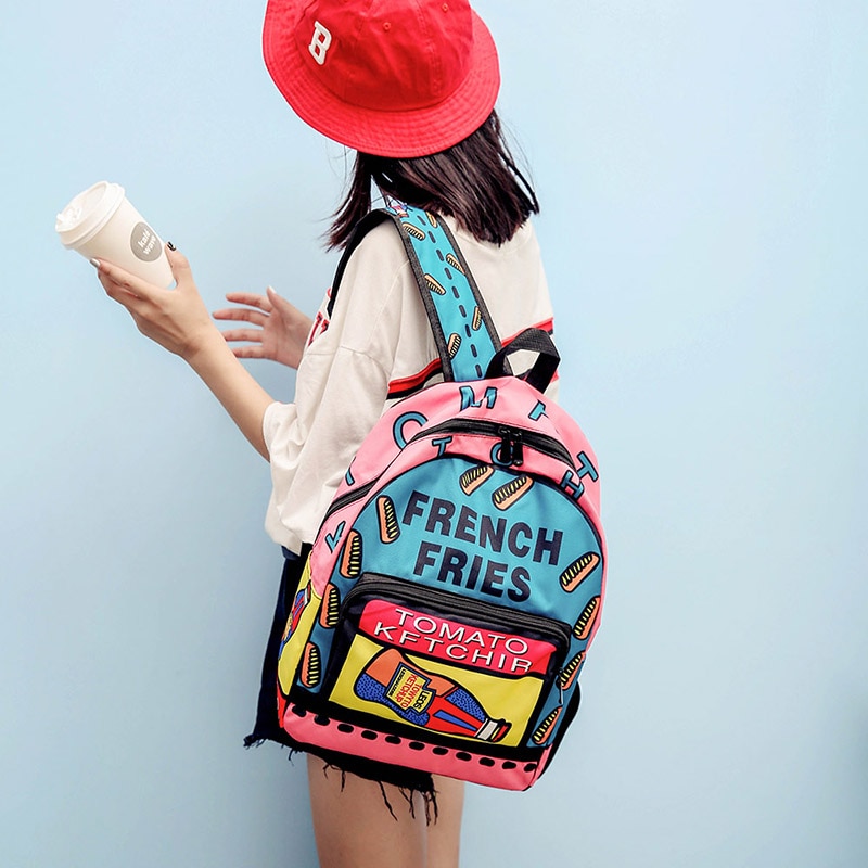 French Fries Backpack