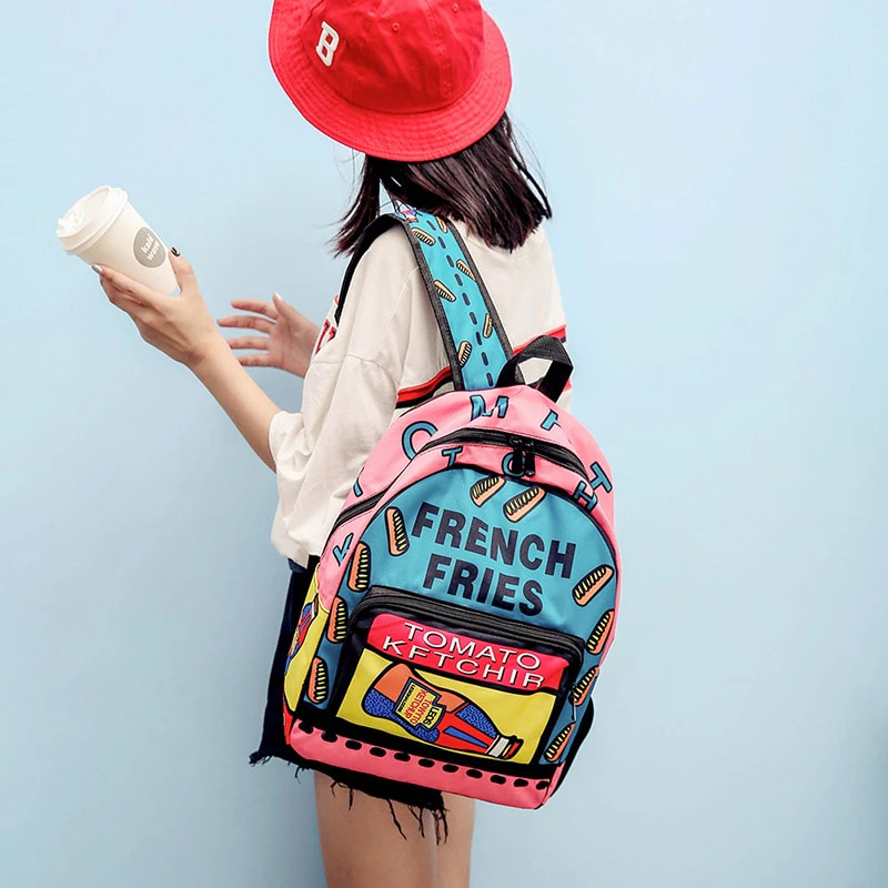 French Fries Backpack