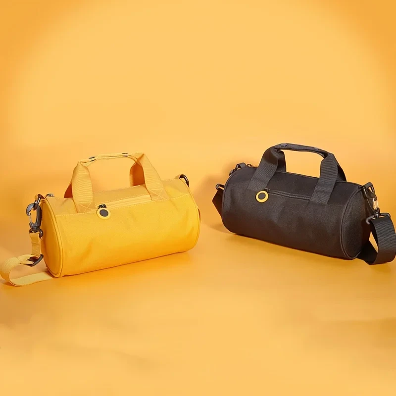 Canvas Barrel Bag
