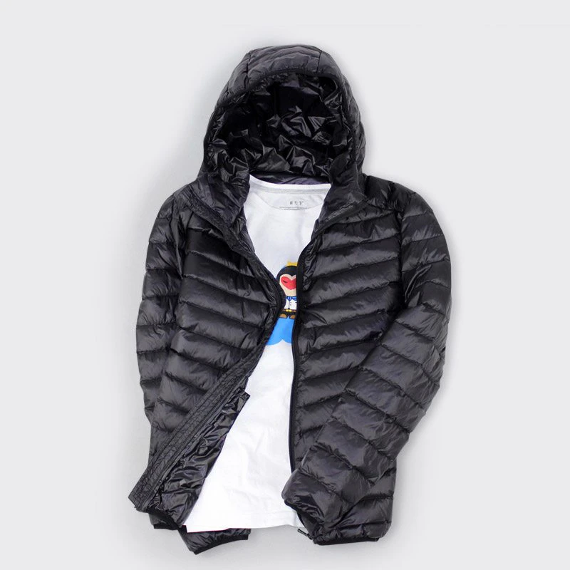 Mens Ultra Light Duck Down Jacket