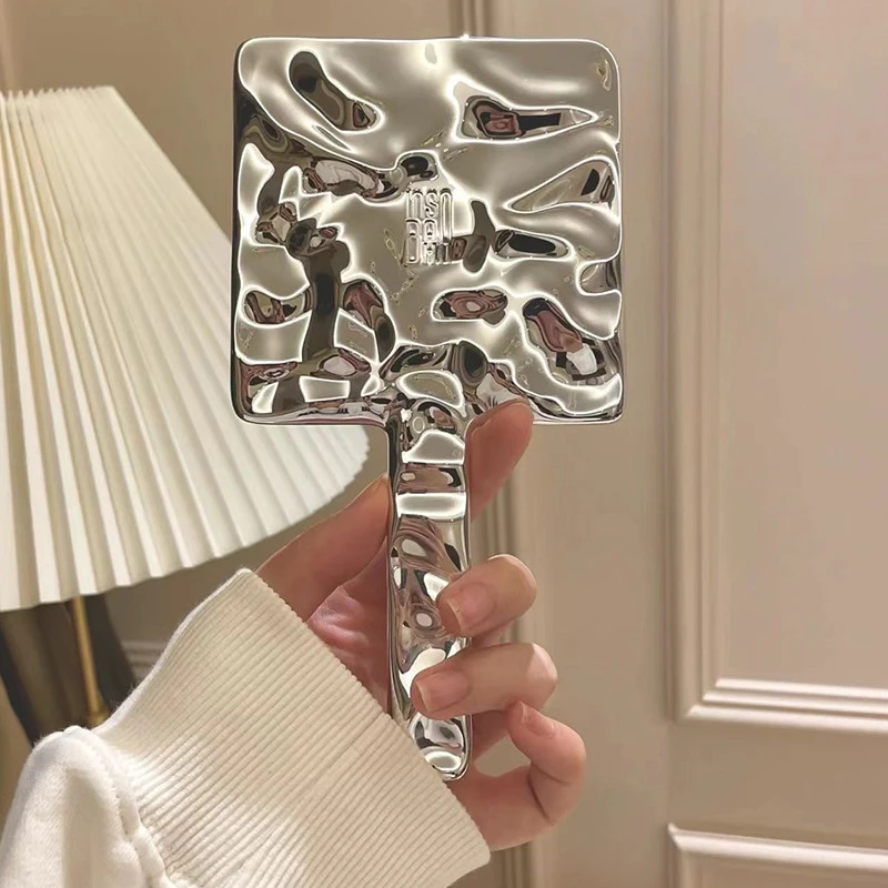 Handheld Chrome Mirror