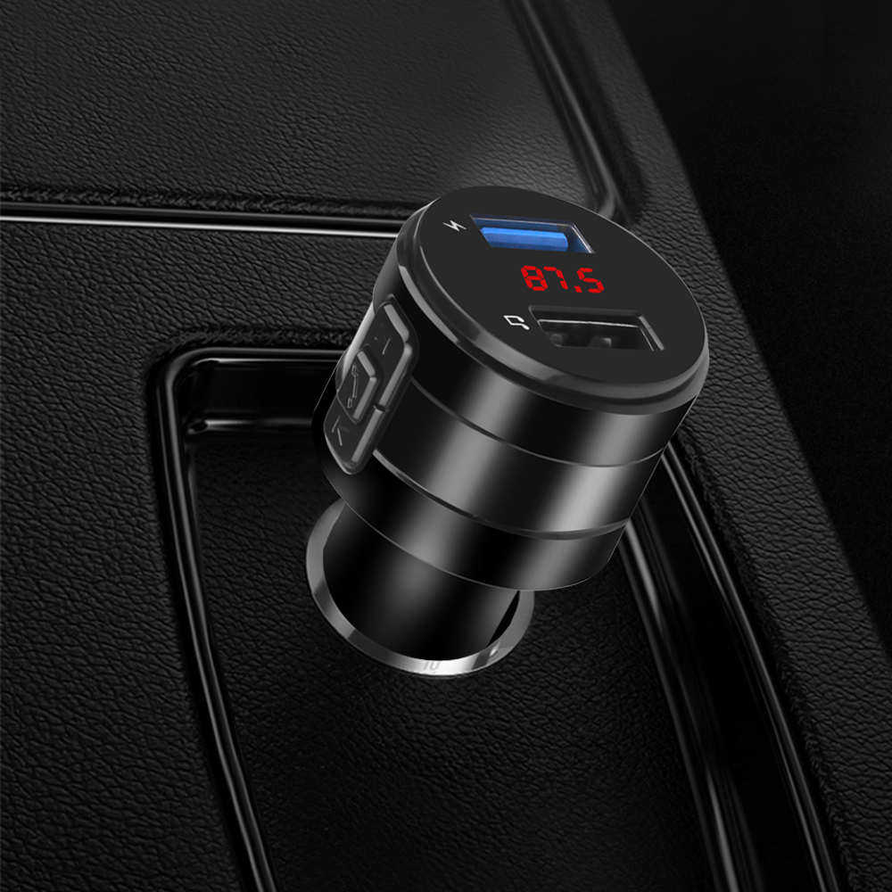 Dual Port Bluetooth FM Transmitter