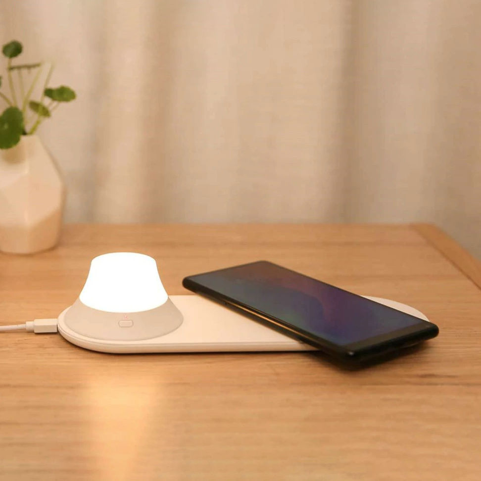 Removeable Nightlight Wireless Charge Pad