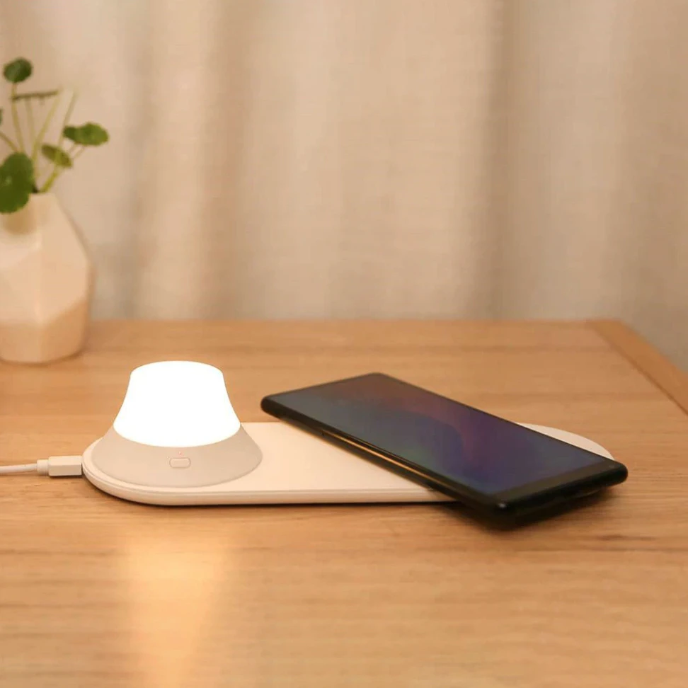 Removeable Nightlight Wireless Charge Pad