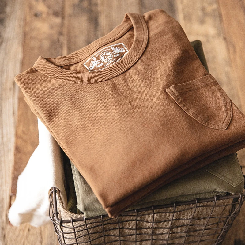 Heavy Cotton Pocket Tee