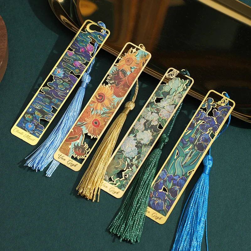 Metal Tassel Bookmark