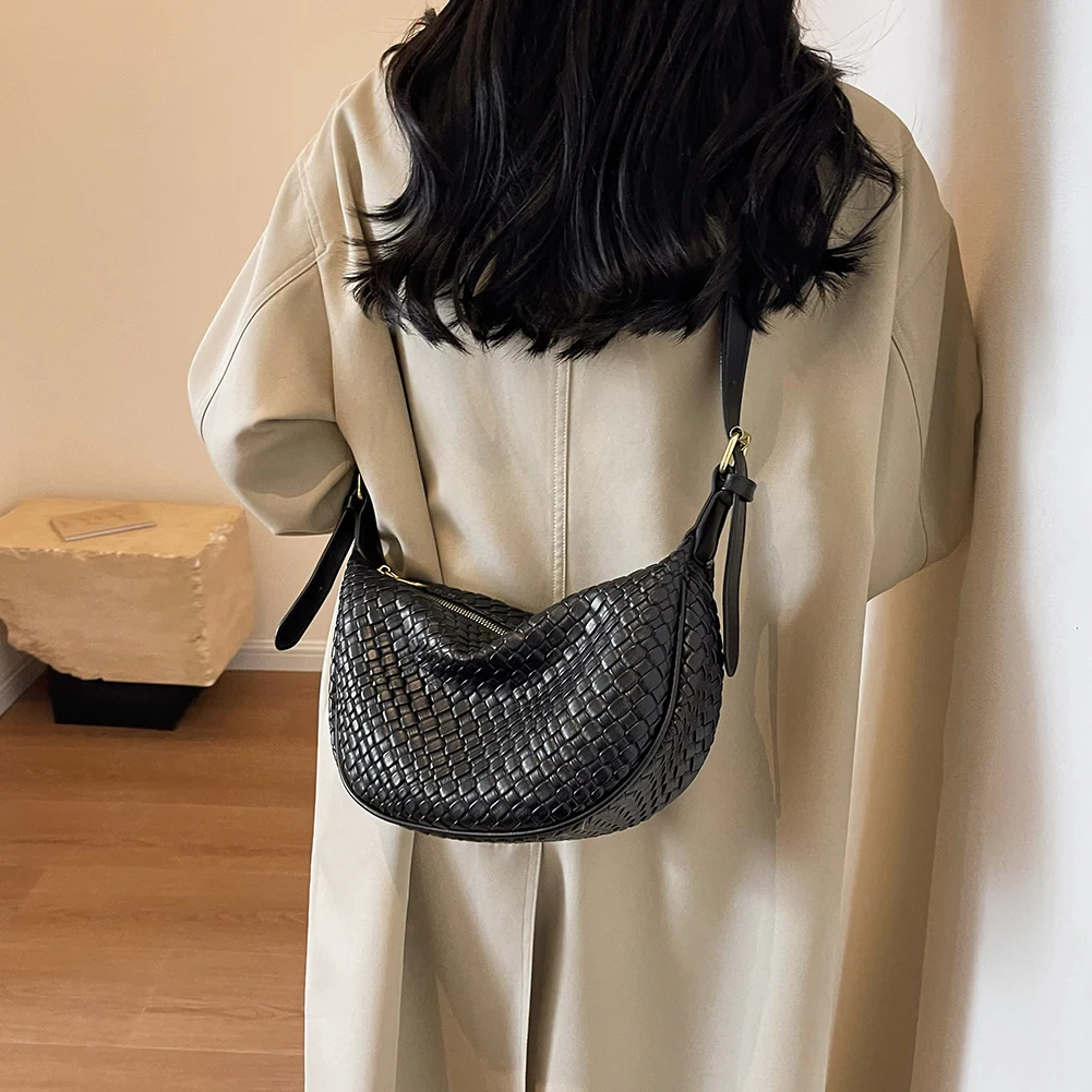 Woven Shoulder Bag