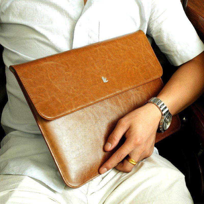 Genuine Leather Macbook Sleeve