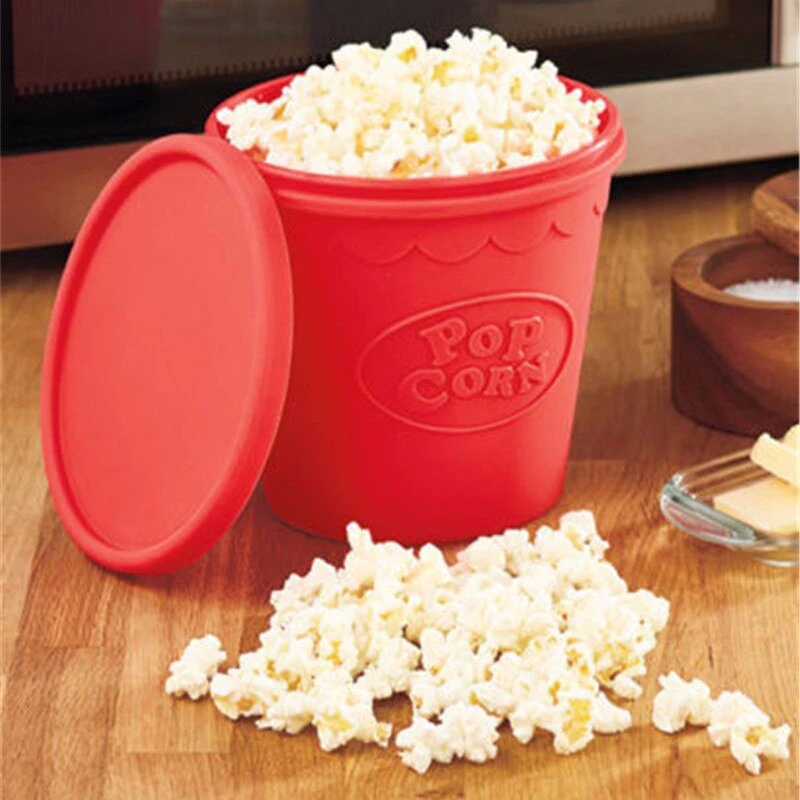 Silicon Microwave Popcorn Bucket