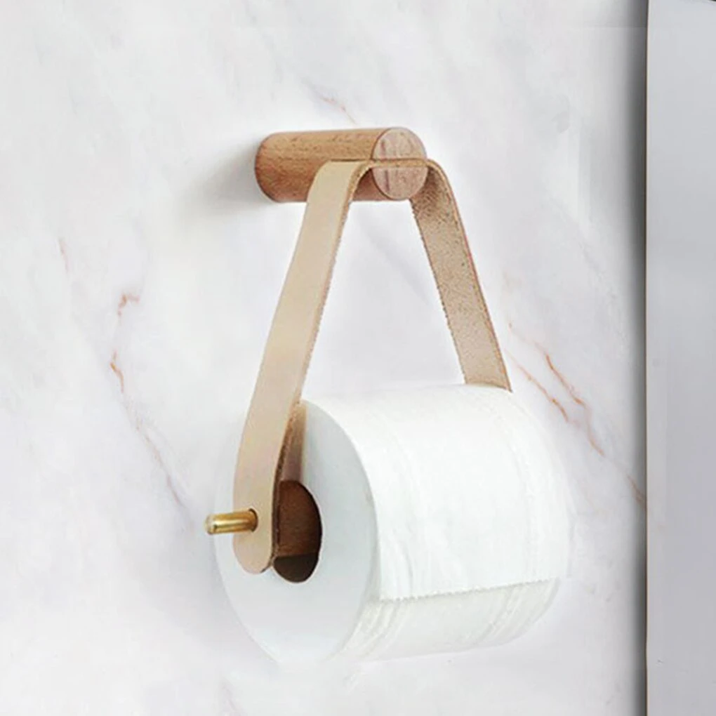 Leather Toilet Paper Dispenser