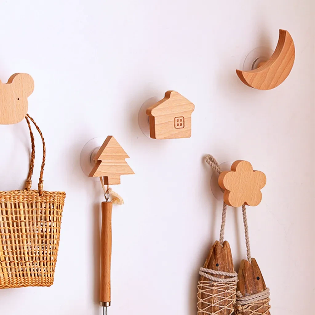 Wooden Wall Hooks